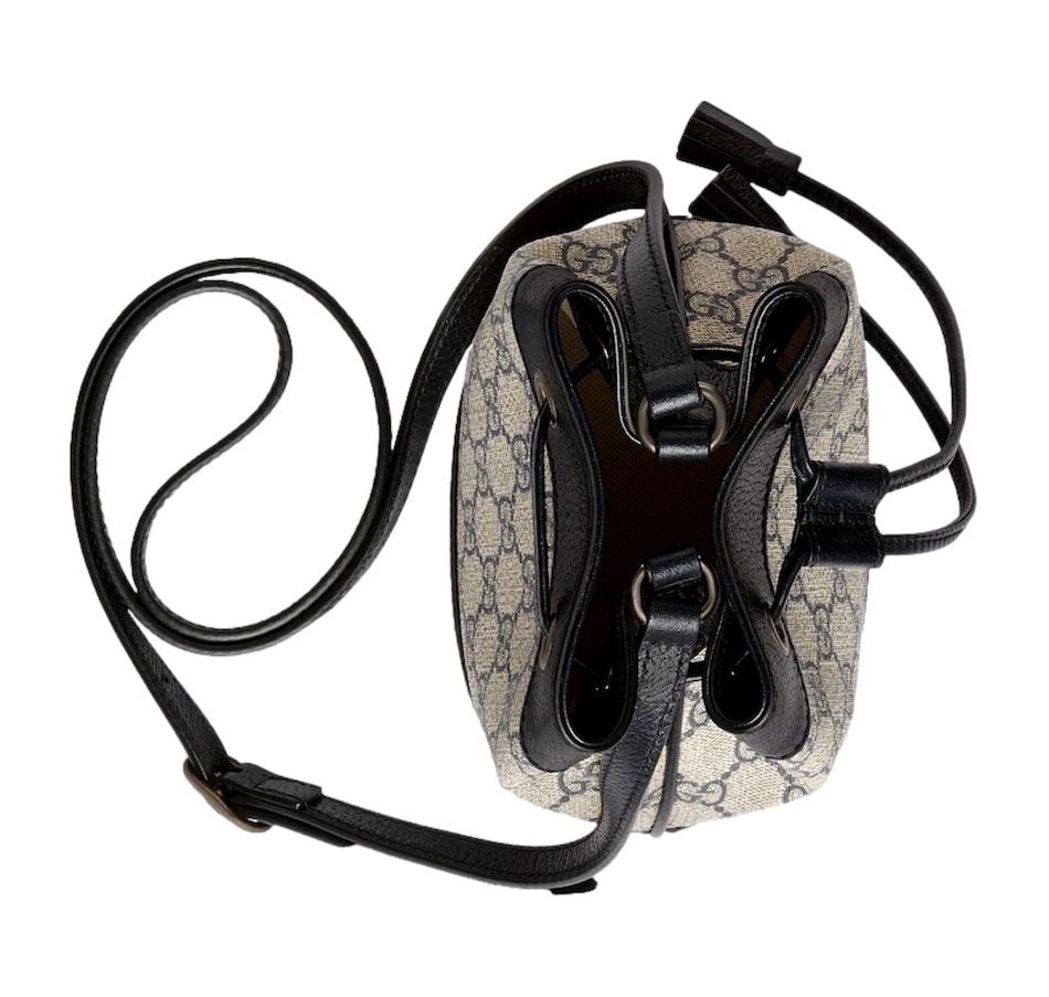 Image 937927_ALTMORE4.jpg, Product 937-927 / Price $3,172.00, Gucci Ophidia Mini Beige And Blue GG Canvas Bucket Bag from Gucci on TSC.ca's Fashion department