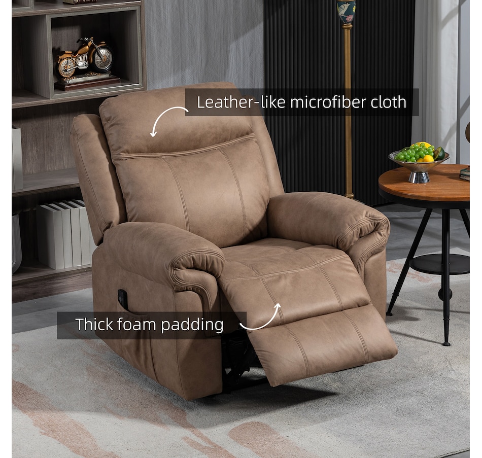 Image 937960_ALTMORE22.jpg, Product 937-960 / Price $479.99 - $599.99, HOMCOM Lift Chair, PU Leather Recliner Chair with Side Pockets from HOMCOM on TSC.ca's Home & Garden department