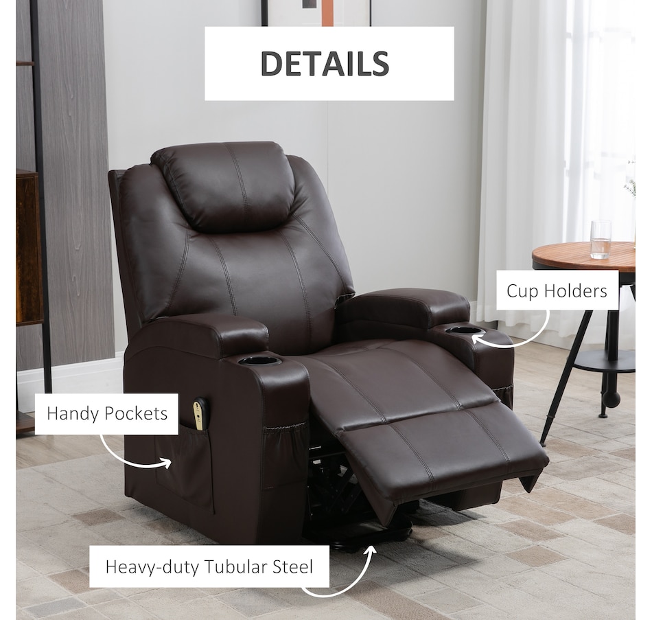 Image 937961_ALTMORE24.jpg, Product 937-961 / Price $539.99 - $569.99, HOMCOM Power Lift Recliner Leather Recliner Chair with Remote Control from HOMCOM on TSC.ca's Home & Garden department