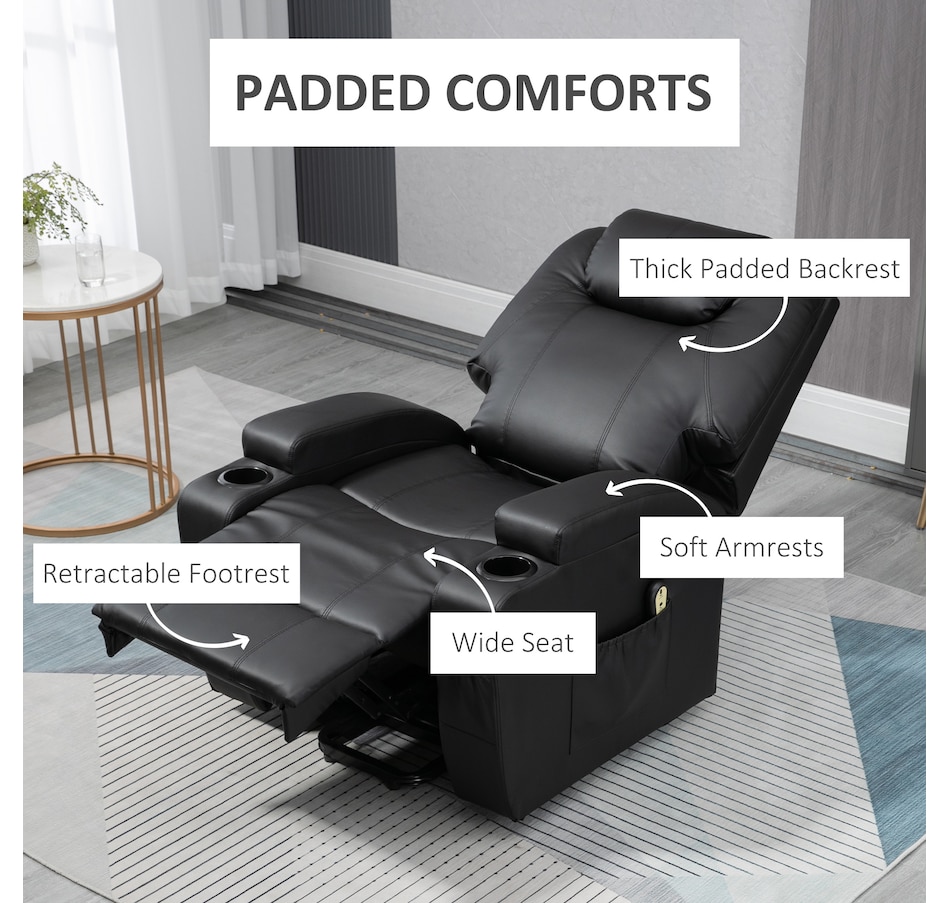 Image 937961_ALTMORE6.jpg, Product 937-961 / Price $539.99 - $569.99, HOMCOM Power Lift Recliner Leather Recliner Chair with Remote Control from HOMCOM on TSC.ca's Home & Garden department