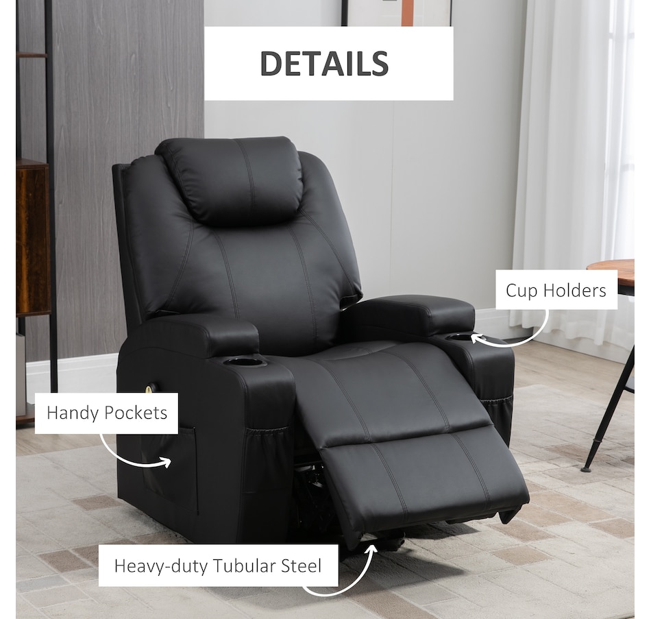 Image 937961_ALTMORE7.jpg, Product 937-961 / Price $539.99 - $569.99, HOMCOM Power Lift Recliner Leather Recliner Chair with Remote Control from HOMCOM on TSC.ca's Home & Garden department