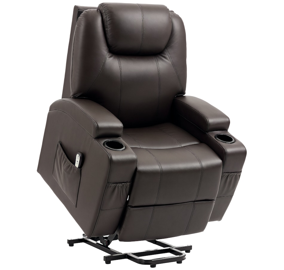 Image 937961_ST03.png, Product 937-961 / Price $539.99 - $569.99, HOMCOM Power Lift Recliner Leather Recliner Chair with Remote Control from HOMCOM on TSC.ca's Home & Garden department