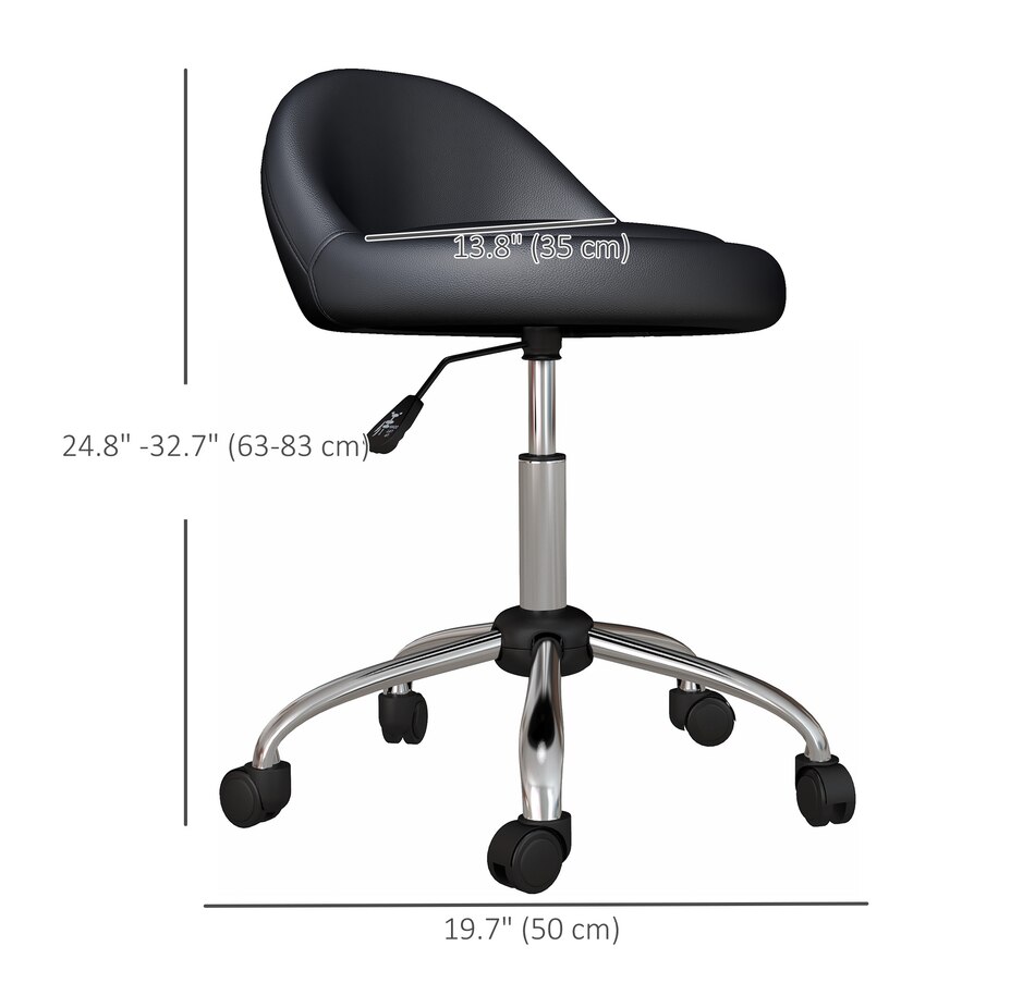 Image 937962_ALTMORE2.jpg, Product 937-962 / Price $69.99, HOMCOM Salon Stool Adjustable Swivel Massage Spa Beauty Stool from HOMCOM on TSC.ca's Home & Garden department