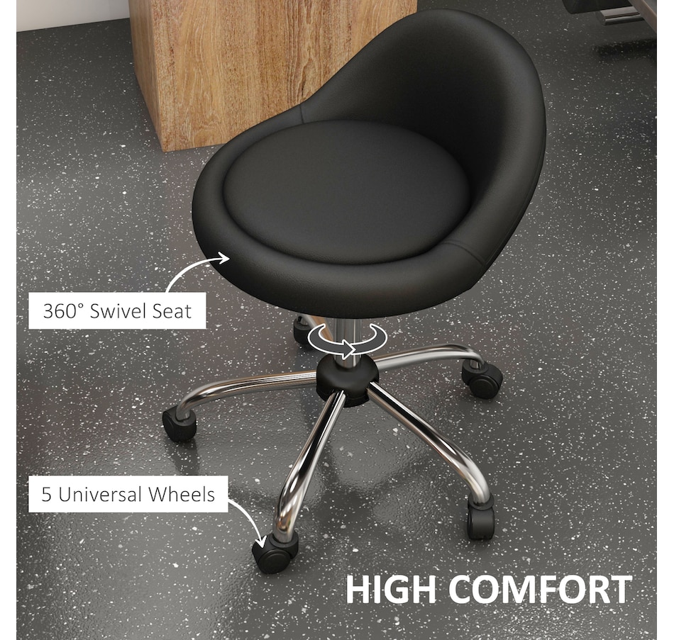 Image 937962_ALTMORE5.jpg, Product 937-962 / Price $69.99, HOMCOM Salon Stool Adjustable Swivel Massage Spa Beauty Stool from HOMCOM on TSC.ca's Home & Garden department