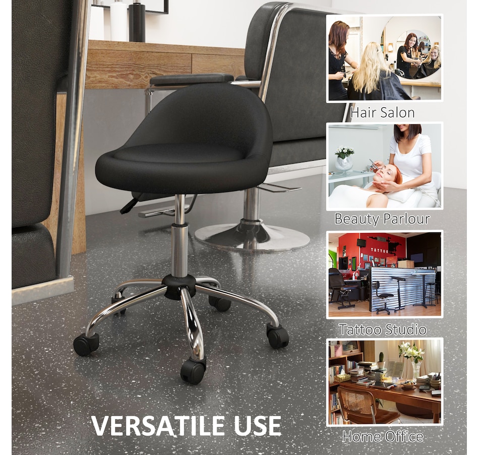 Image 937962_ALTMORE6.jpg, Product 937-962 / Price $69.99, HOMCOM Salon Stool Adjustable Swivel Massage Spa Beauty Stool from HOMCOM on TSC.ca's Home & Garden department