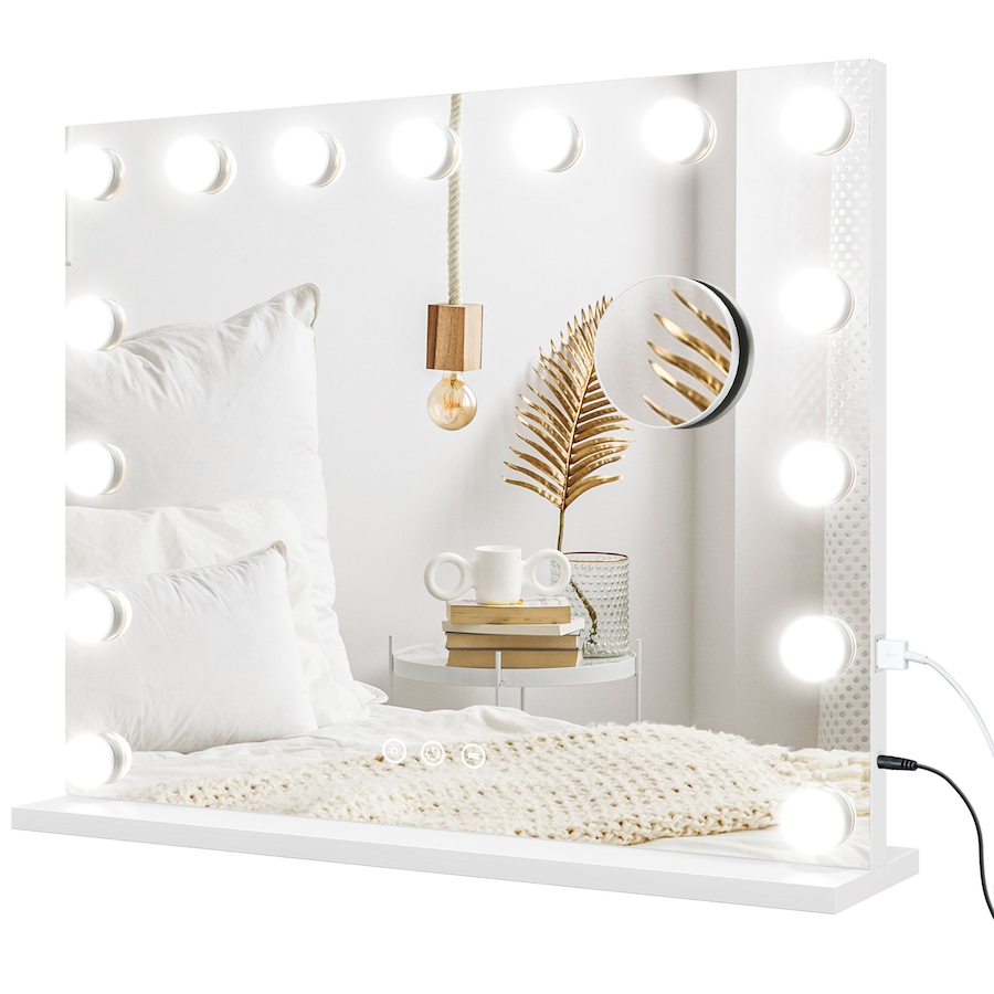 Image 937965.jpg, Product 937-965 / Price $92.99 - $134.99, HOMCOM Hollywood Makeup Mirror with Lights, Vanity Mirror from HOMCOM on TSC.ca's Beauty department
