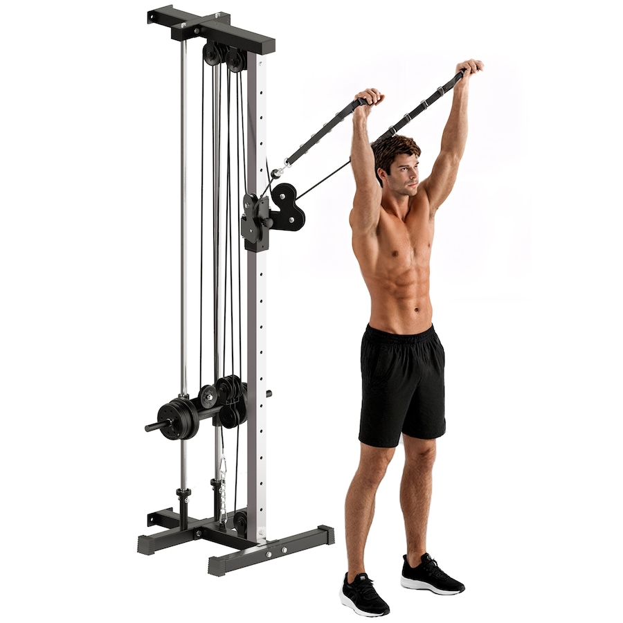 Image 937969_ST01.jpg, Product 937-969 / Price $209.99, Soozier Wall Mount Cable Station with 15 Positions Adjustable Dual Pulleys from Soozier on TSC.ca's Health & Fitness department