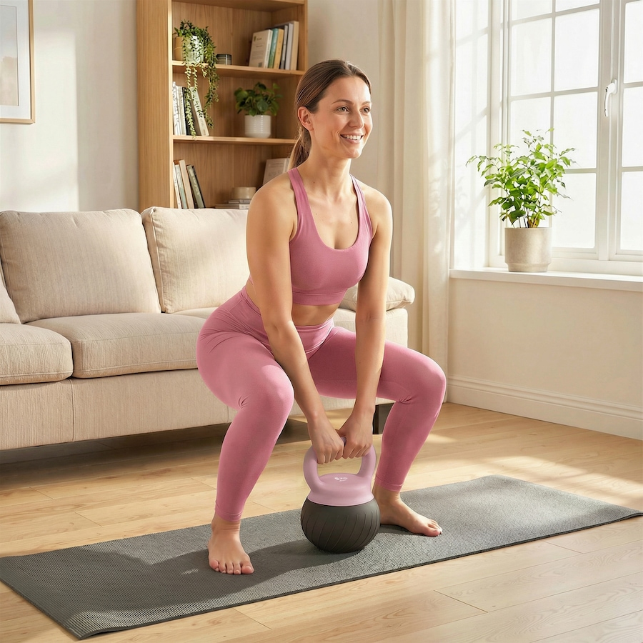 Image 938016_ALTMORE8.jpg, Product 938-016 / Price $28.99, Soozier Soft Kettlebell, 11lb Kettle Bell with Anti-Slip Grip for Home Gym from Soozier on TSC.ca's Health & Fitness department