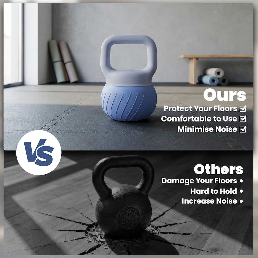 Image 938017_ALTMORE6.jpg, Product 938-017 / Price $48.99, Soozier Soft Kettlebell, 22 lbs Kettle Bell with Anti-Slip Grip from Soozier on TSC.ca's Health & Fitness department