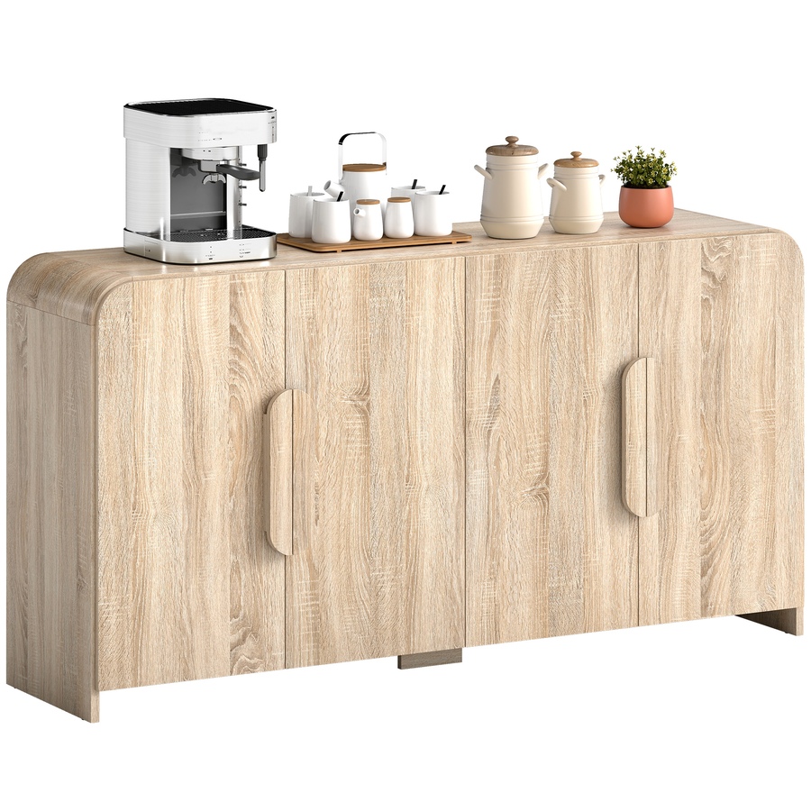 Image 938094.jpg, Product 938-094 / Price $279.99, HOMCOM Sideboard Cabinet, 62" Modern Buffet Cabinet with Soft-Close Doors from HOMCOM on TSC.ca's Home & Garden department