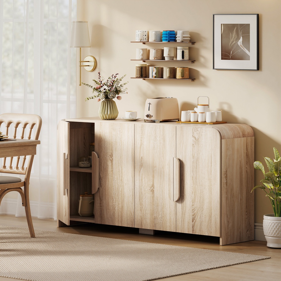 Image 938094_ALTMORE1.jpg, Product 938-094 / Price $279.99, HOMCOM Sideboard Cabinet, 62" Modern Buffet Cabinet with Soft-Close Doors from HOMCOM on TSC.ca's Home & Garden department
