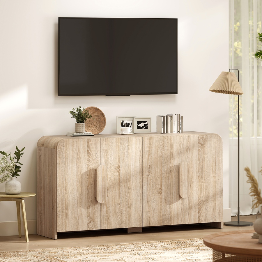 Image 938094_ALTMORE8.jpg, Product 938-094 / Price $279.99, HOMCOM Sideboard Cabinet, 62" Modern Buffet Cabinet with Soft-Close Doors from HOMCOM on TSC.ca's Home & Garden department
