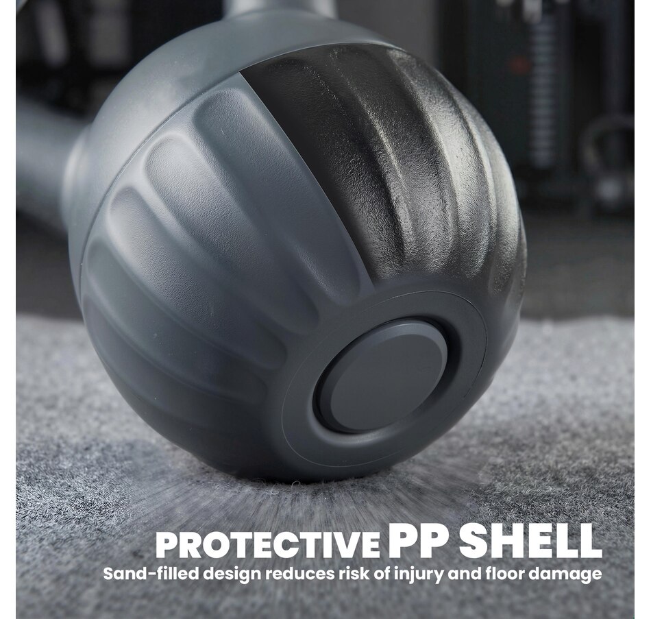 Image 938096_ALTMORE36.jpg, Product 938-096 / Price $33.99 - $52.99, Soozier Kettlebell, 13 lbs/18 lbs/22 lbs Kettle Bell with Non-Slip Handle from Soozier on TSC.ca's Health & Fitness department