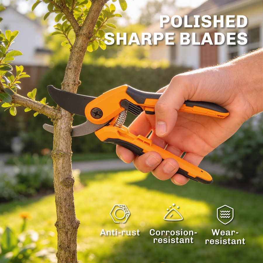 Image 938125_ALTMORE4.jpg, Product 938-125 / Price $59.99, Outsunny 4 Pcs Pruning Shears Set with Aluminum Handle from Outsunny on TSC.ca's Home & Garden department
