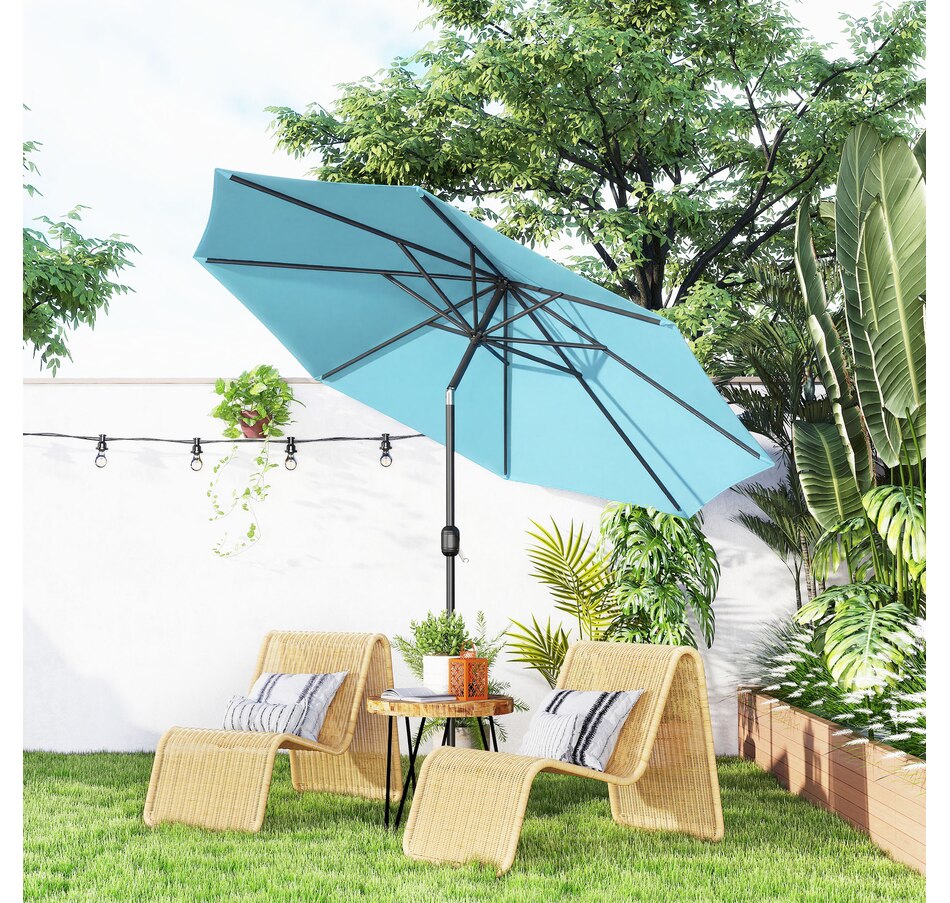 10x8 patio umbrella Cantilever Umbrella Shade 10 x 10 x 8