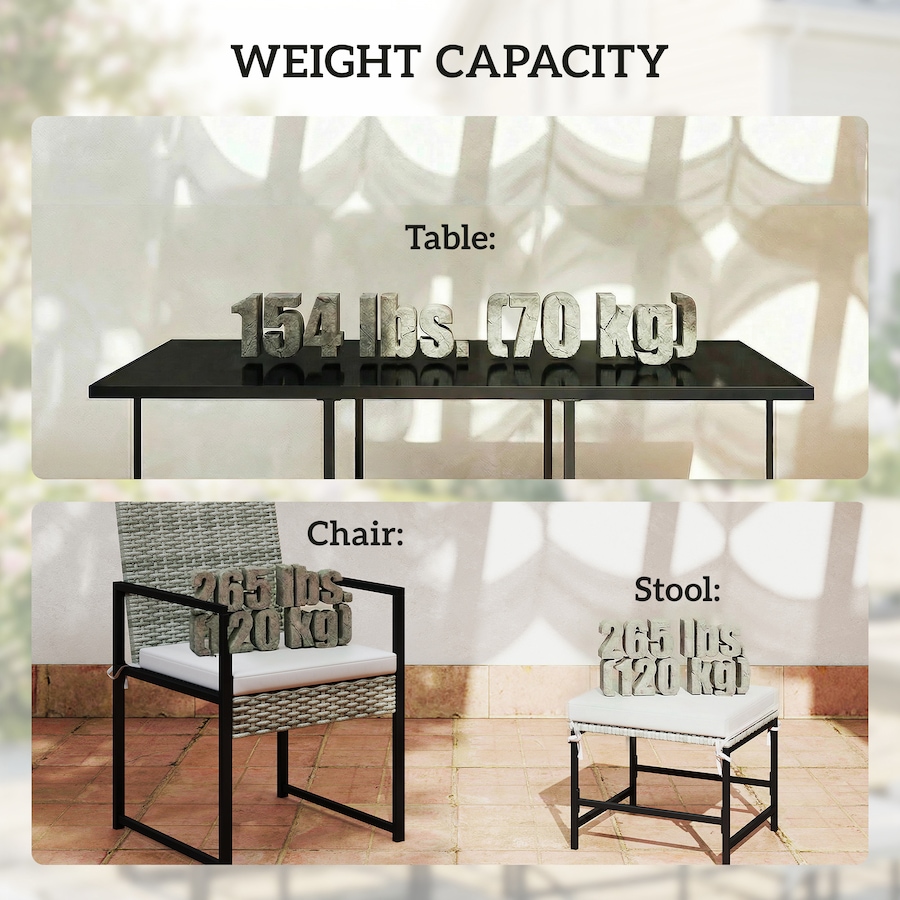 Image 938169_ALTMORE7.jpg, Product 938-169 / Price $579.99, Outsunny 11 Pieces Patio Dining Set with Removable Cushions, Light Grey from Outsunny on TSC.ca's Home & Garden department