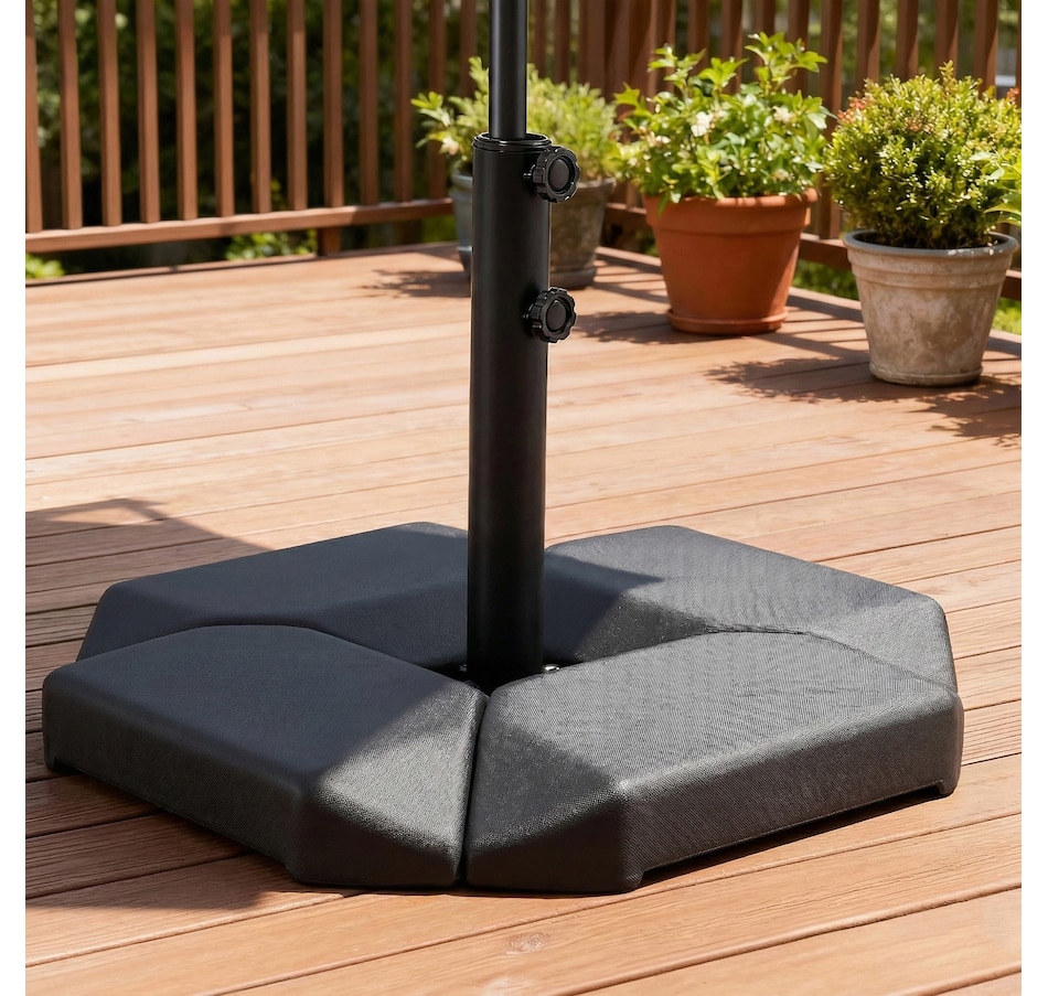 Image 938173_ALTMORE1.jpg, Product 938-173 / Price $89.99, Outsunny 4PCs Cantilever Umbrella Base Weights for Offset Banana Parasol from Outsunny on TSC.ca's Home & Garden department