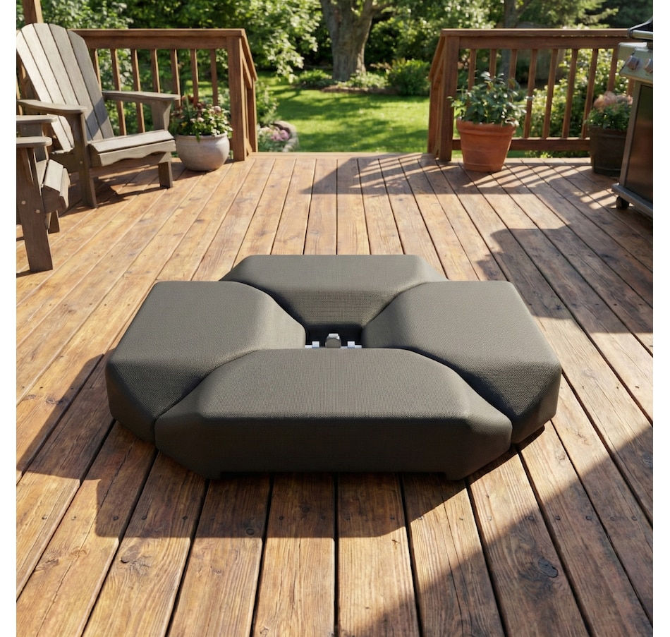 Image 938173_ALTMORE7.jpg, Product 938-173 / Price $89.99, Outsunny 4PCs Cantilever Umbrella Base Weights for Offset Banana Parasol from Outsunny on TSC.ca's Home & Garden department