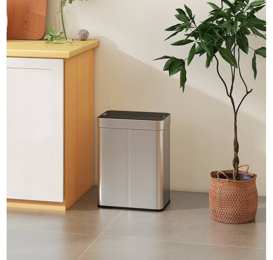 Image 938212_ALTMORE1.jpg, Product 938-212 / Price $94.99 - $104.99, HOMCOM Sensor Garbage Can with Soft-Close Lid Sensor Trash Can from HOMCOM on TSC.ca's Kitchen department