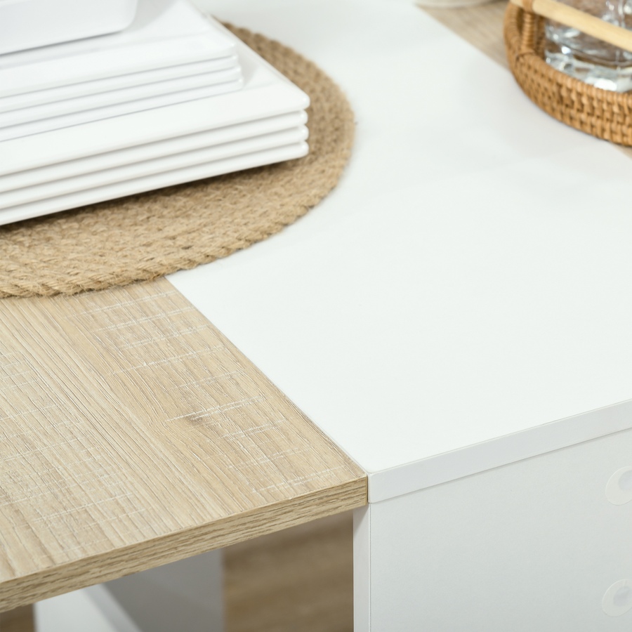 Image 938217_ALTMORE15.jpg, Product 938-217 / Price $94.99 - $96.99, HOMCOM Drop Leaf Dining Table Folding Multifunctional Table Space Saving from HOMCOM on TSC.ca's Home & Garden department
