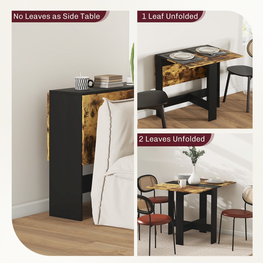 Image 938217_ALTMORE4.jpg, Product 938-217 / Price $94.99 - $96.99, HOMCOM Drop Leaf Dining Table Folding Multifunctional Table Space Saving from HOMCOM on TSC.ca's Home & Garden department