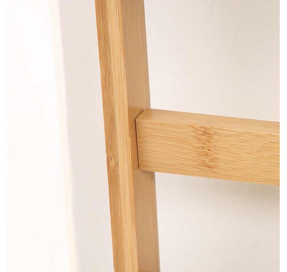Image 938236_ALTMORE8.jpg, Product 938-236 / Price $47.99, Outsunny 3 Tier Folding Storage Shelf, Bamboo Ladder Plant Stand, Natural from Outsunny on TSC.ca's Home & Garden department
