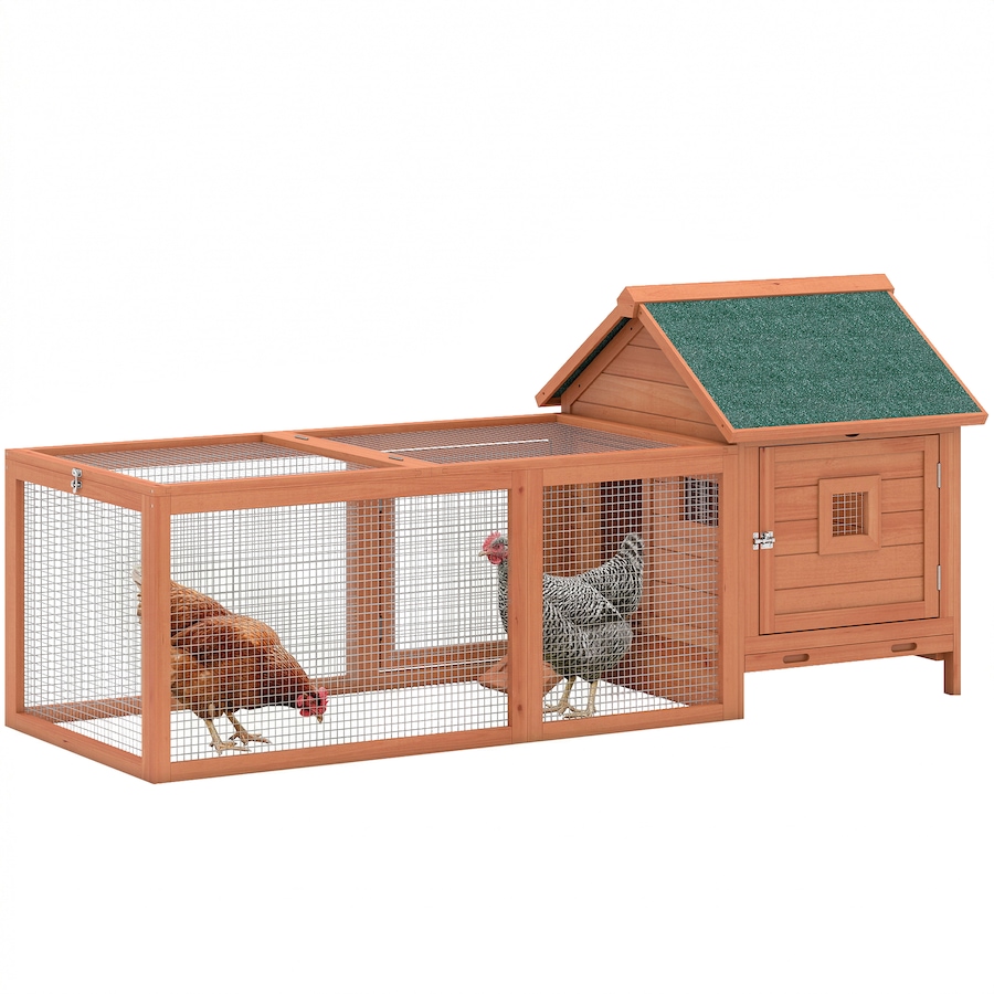Image 938250.jpg, Product 938-250 / Price $186.99, PawHut 72" Chicken Coop, Wooden Hen House Poultry Cage for 2 Chickens from PawHut on TSC.ca's Home & Garden department