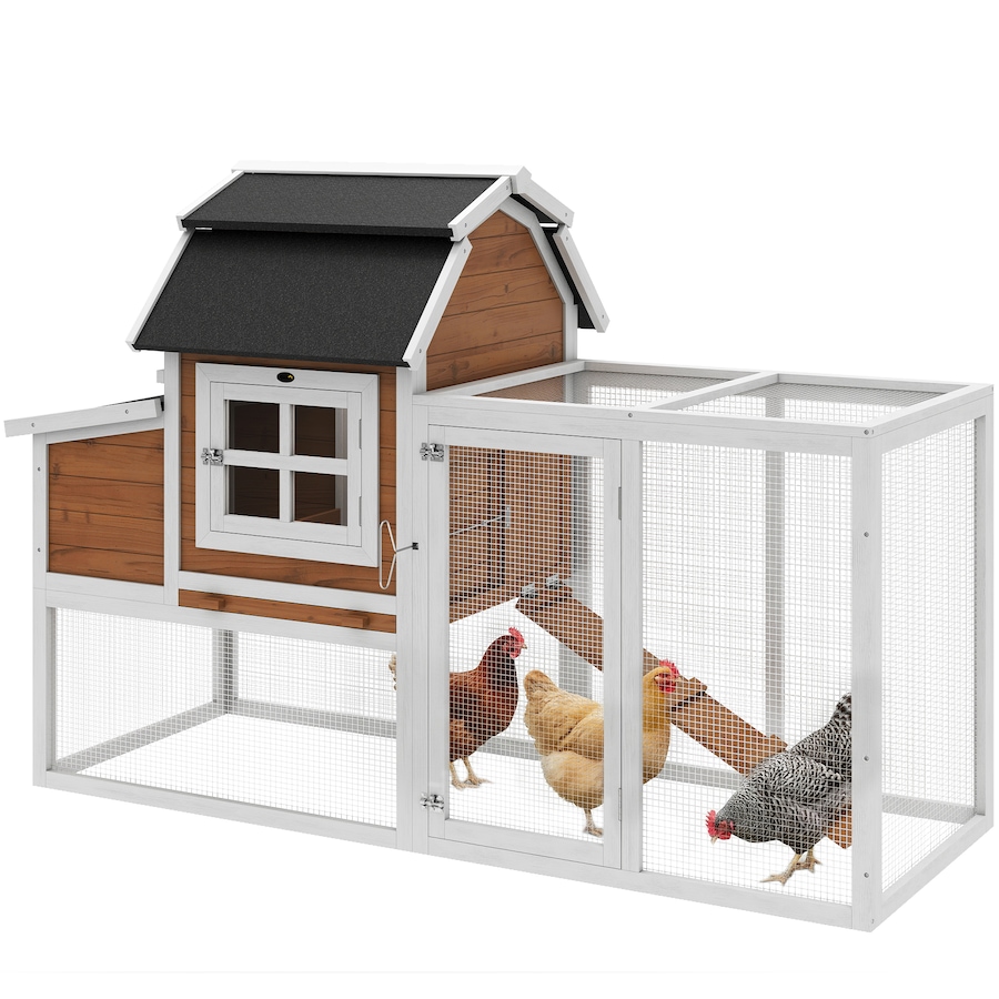 Image 938252.jpg, Product 938-252 / Price $256.99, PawHut 71" Chicken Coop for 3 Chickens, Wooden Hen House with Run from PawHut on TSC.ca's Home & Garden department