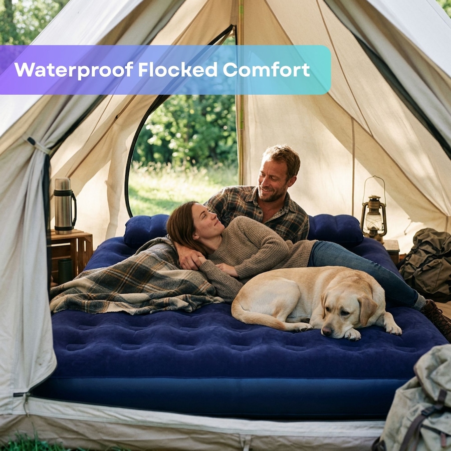 Image 938264_ALTMORE9.jpg, Product 938-264 / Price $54.99, Avenli Queen-size Air Mattress for 2 people with 2 Pillows & a Double-Action Hand Pump from IMGadgets on TSC.ca's Home & Garden department