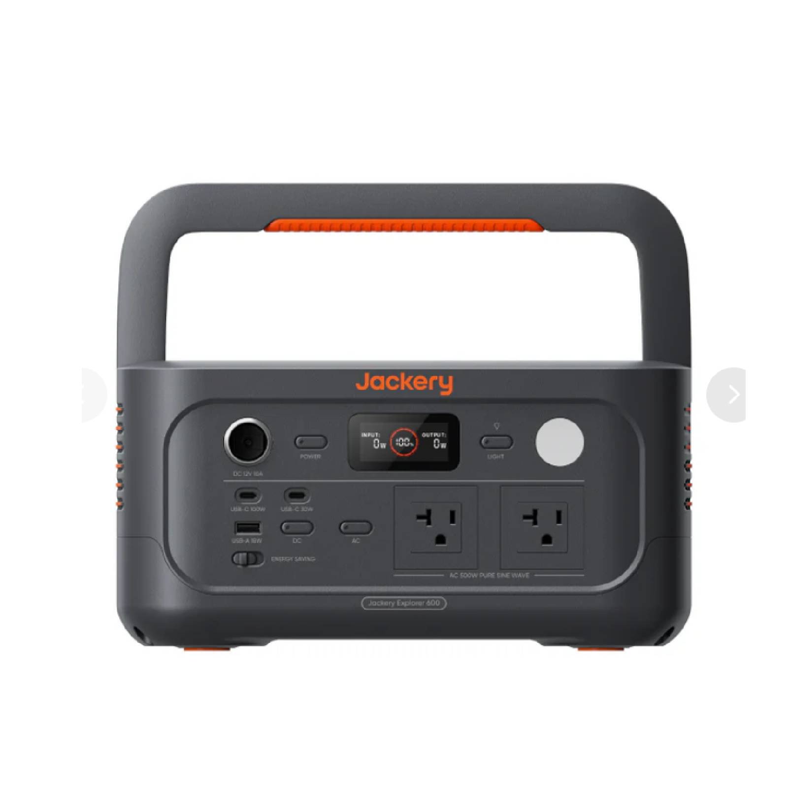 Jackery Explorer 600 v2 Portable Power Station (640Wh) for Outdoor