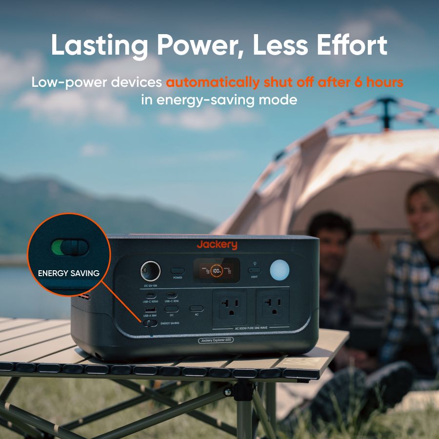 Jackery Explorer 600 v2 Portable Power Station (640Wh) for Outdoor
