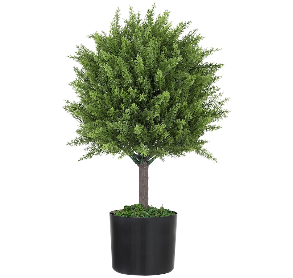 Image 938291.jpg, Product 938-291 / Price $51.99, HOMCOM Decorative Artificial Plants, Fake Plants for Home, Green from HOMCOM on TSC.ca's Home & Garden department
