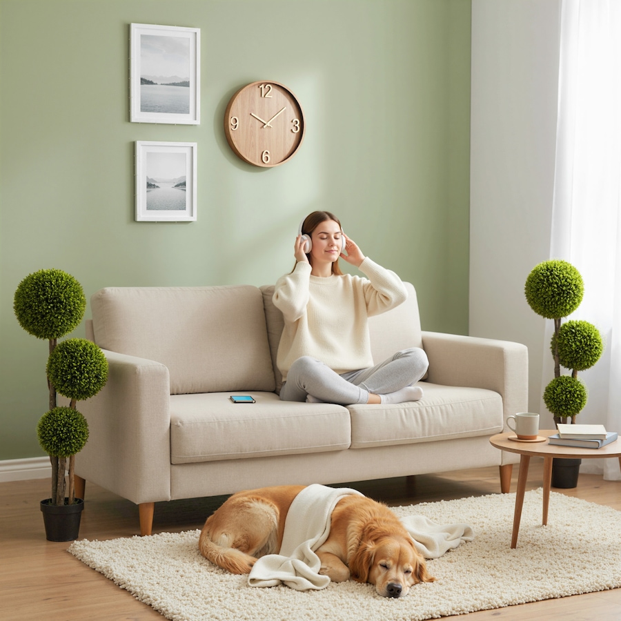 Image 938293_ALTMORE8.jpg, Product 938-293 / Price $159.99, HOMCOM 45 Inch Artificial Boxwood Triple Ball Topiary Tree Set of 2, Green from HOMCOM on TSC.ca's Home & Garden department