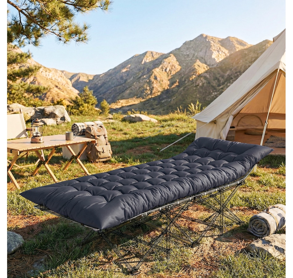 Image 938309_ALTMORE1.jpg, Product 938-309 / Price $42.99 - $59.99, Outsunny Sleeping Mat, Camping Mat Pad with Elastic Straps from Outsunny on TSC.ca's Health & Fitness department