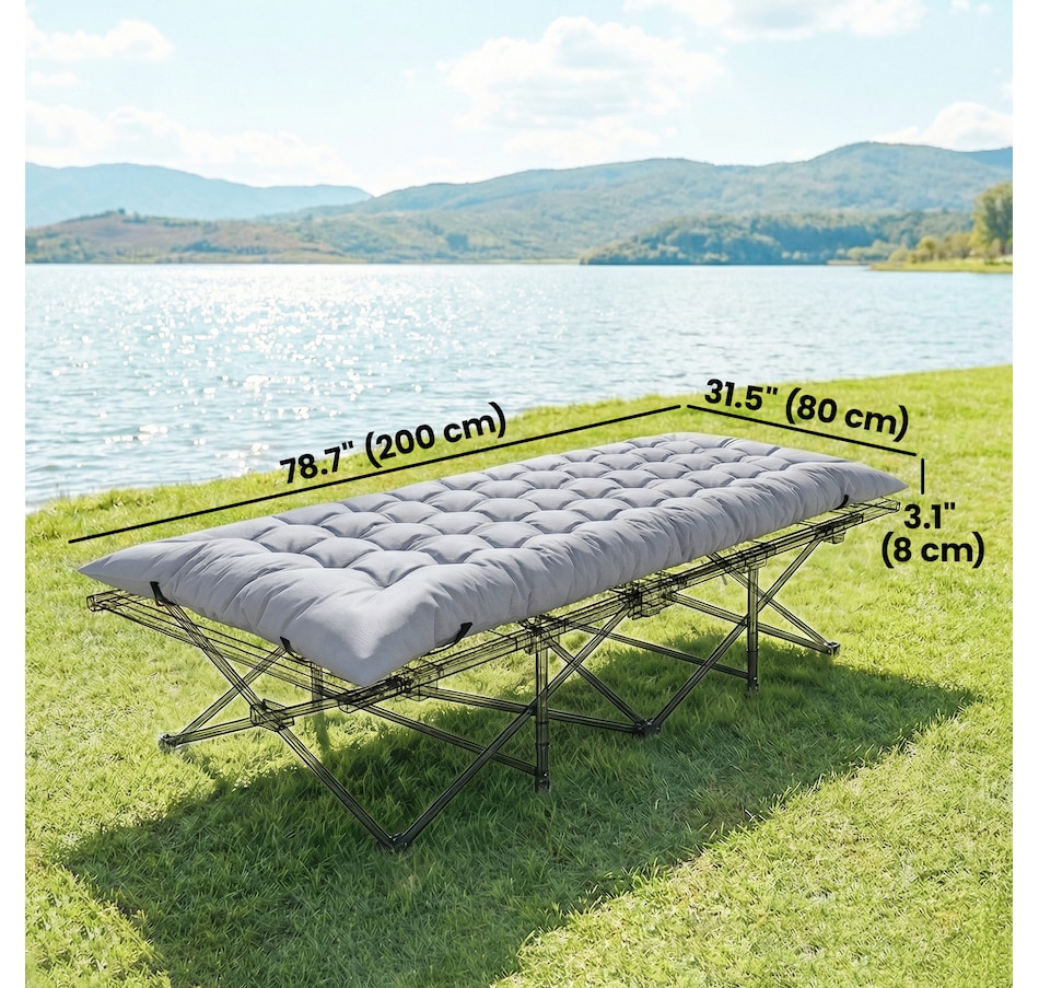 Image 938309_ALTMORE10.jpg, Product 938-309 / Price $42.99 - $59.99, Outsunny Sleeping Mat, Camping Mat Pad with Elastic Straps from Outsunny on TSC.ca's Health & Fitness department