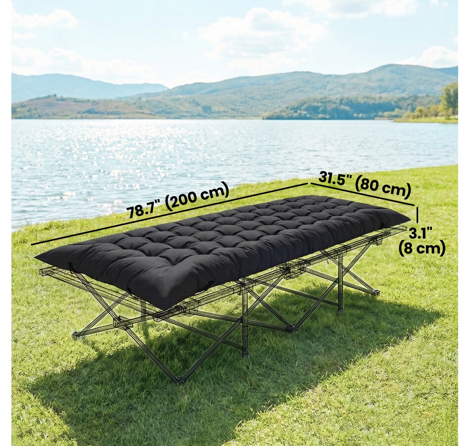 Image 938309_ALTMORE17.jpg, Product 938-309 / Price $42.99 - $59.99, Outsunny Sleeping Mat, Camping Mat Pad with Elastic Straps from Outsunny on TSC.ca's Health & Fitness department