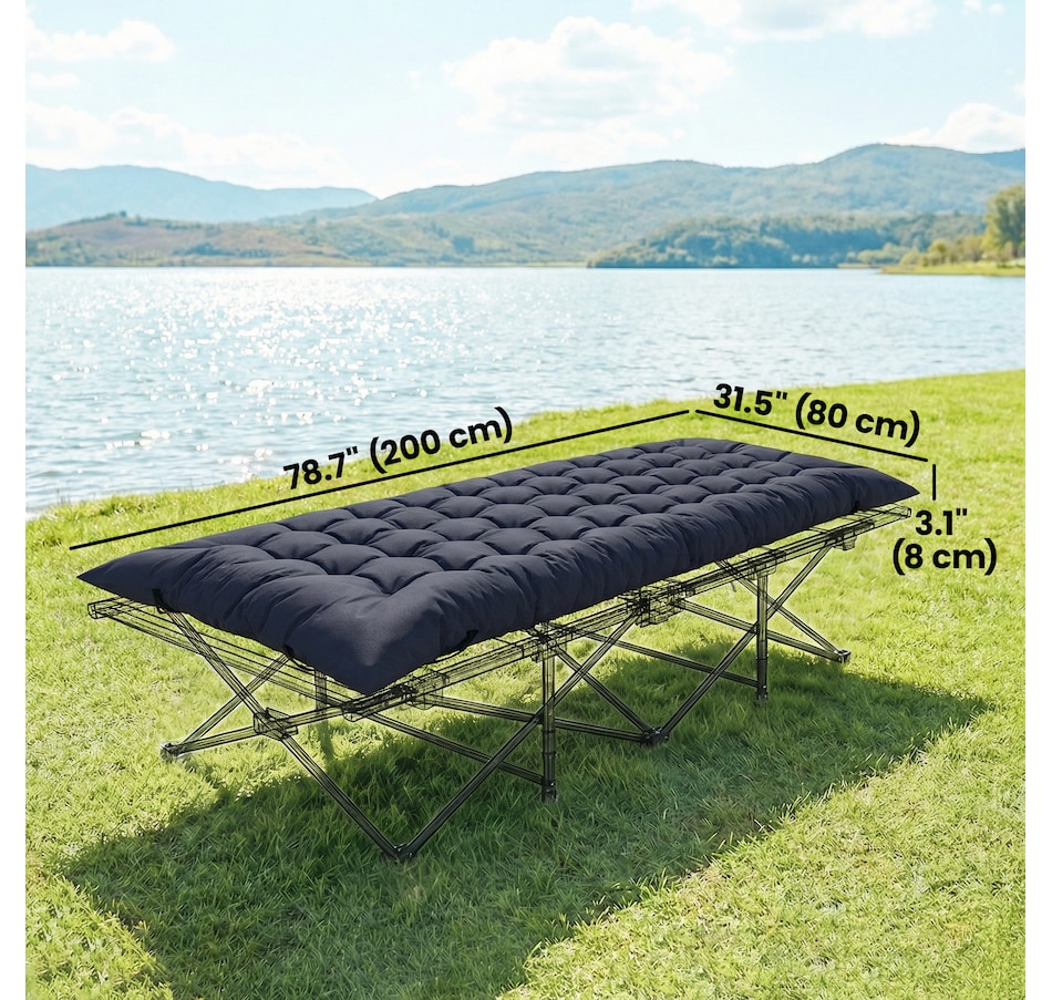 Image 938309_ALTMORE2.jpg, Product 938-309 / Price $42.99 - $59.99, Outsunny Sleeping Mat, Camping Mat Pad with Elastic Straps from Outsunny on TSC.ca's Health & Fitness department