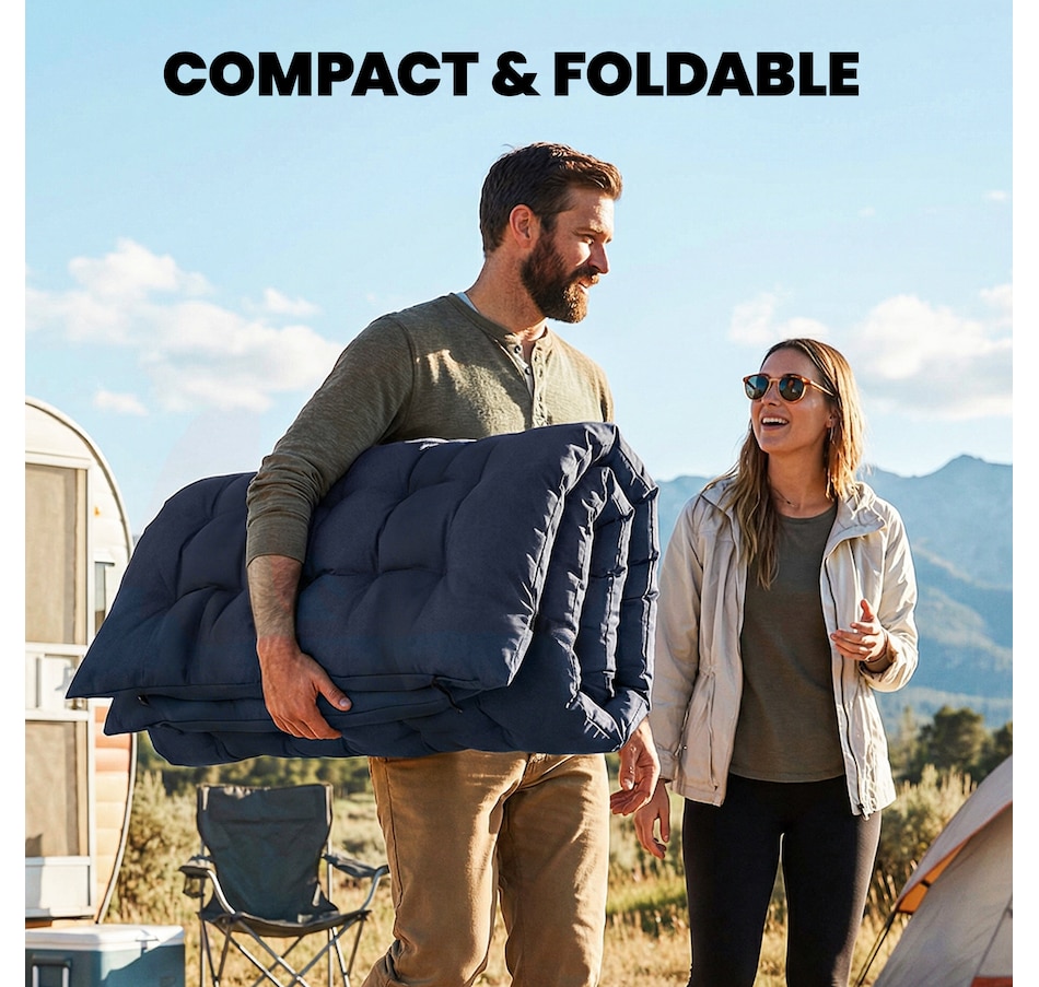 Image 938309_ALTMORE5.jpg, Product 938-309 / Price $42.99 - $59.99, Outsunny Sleeping Mat, Camping Mat Pad with Elastic Straps from Outsunny on TSC.ca's Health & Fitness department