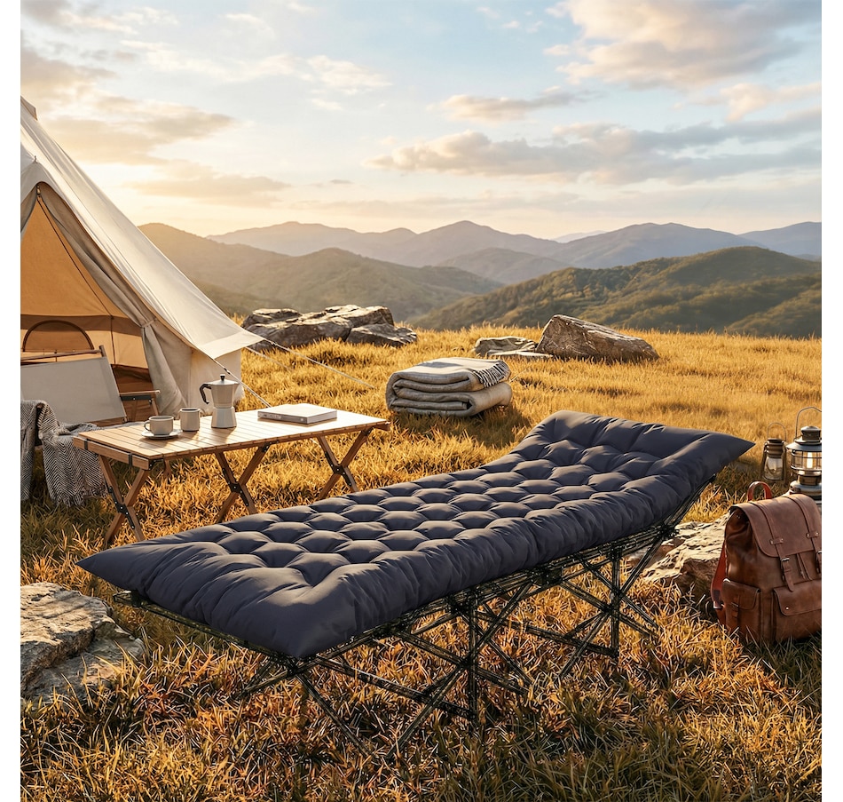 Image 938309_ALTMORE6.jpg, Product 938-309 / Price $42.99 - $59.99, Outsunny Sleeping Mat, Camping Mat Pad with Elastic Straps from Outsunny on TSC.ca's Health & Fitness department