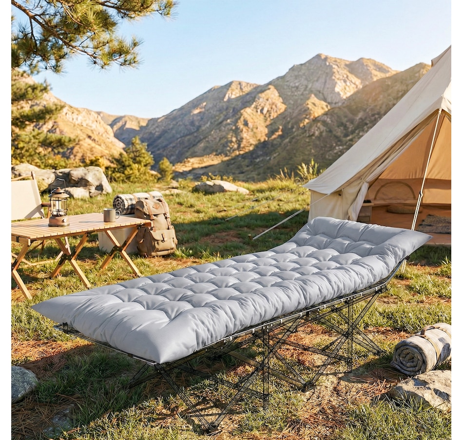 Image 938309_ALTMORE9.jpg, Product 938-309 / Price $42.99 - $59.99, Outsunny Sleeping Mat, Camping Mat Pad with Elastic Straps from Outsunny on TSC.ca's Health & Fitness department