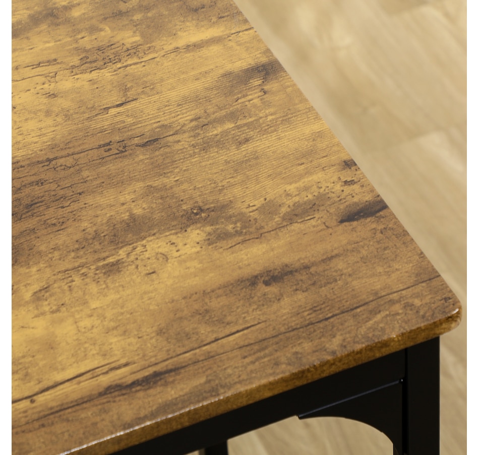 Image 938353_ALTMORE8.jpg, Product 938-353 / Price $169.99, HOMCOM 5-Piece Bar Table and Chairs Set for Dining Room, Rustic Brown from HOMCOM on TSC.ca's Home & Garden department