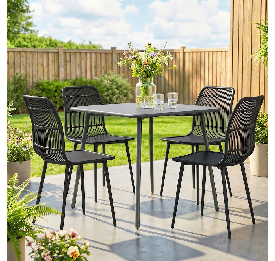 Image 938365_ALTMORE1.jpg, Product 938-365 / Price $149.99, Outsunny Outdoor Dining Chairs Set of 4, Patio Chairs with Backrest from Outsunny on TSC.ca's Home & Garden department