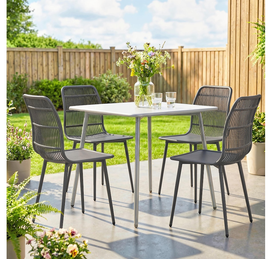Image 938365_ALTMORE10.jpg, Product 938-365 / Price $149.99, Outsunny Outdoor Dining Chairs Set of 4, Patio Chairs with Backrest from Outsunny on TSC.ca's Home & Garden department