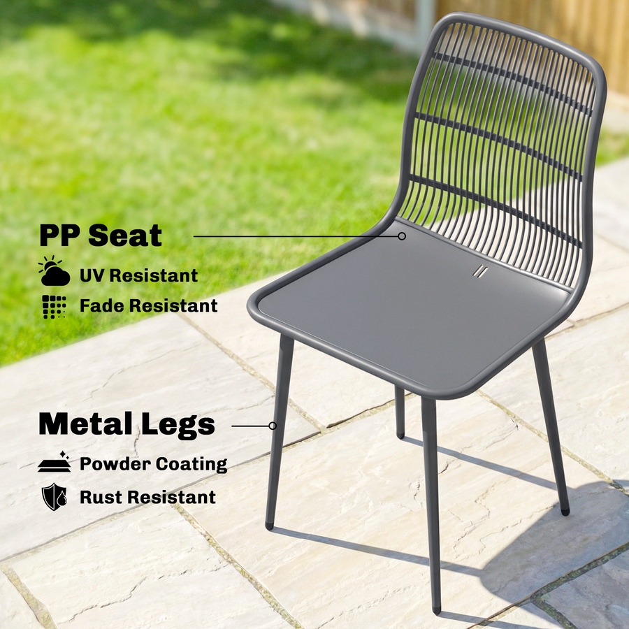 Image 938365_ALTMORE14.jpg, Product 938-365 / Price $189.99, Outsunny Outdoor Dining Chairs Set of 4, Patio Chairs with Backrest from Outsunny on TSC.ca's Home & Garden department