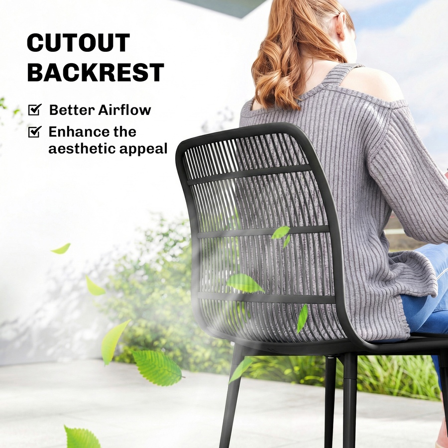 Image 938365_ALTMORE3.jpg, Product 938-365 / Price $189.99, Outsunny Outdoor Dining Chairs Set of 4, Patio Chairs with Backrest from Outsunny on TSC.ca's Home & Garden department