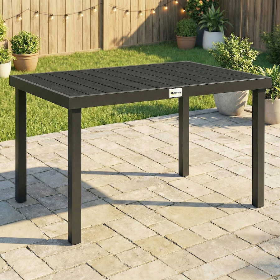 Image 938372_ALTMORE1.jpg, Product 938-372 / Price $189.99, Outsunny Patio Dining Table, Rectangular Aluminum Outdoor Table from Outsunny on TSC.ca's Home & Garden department