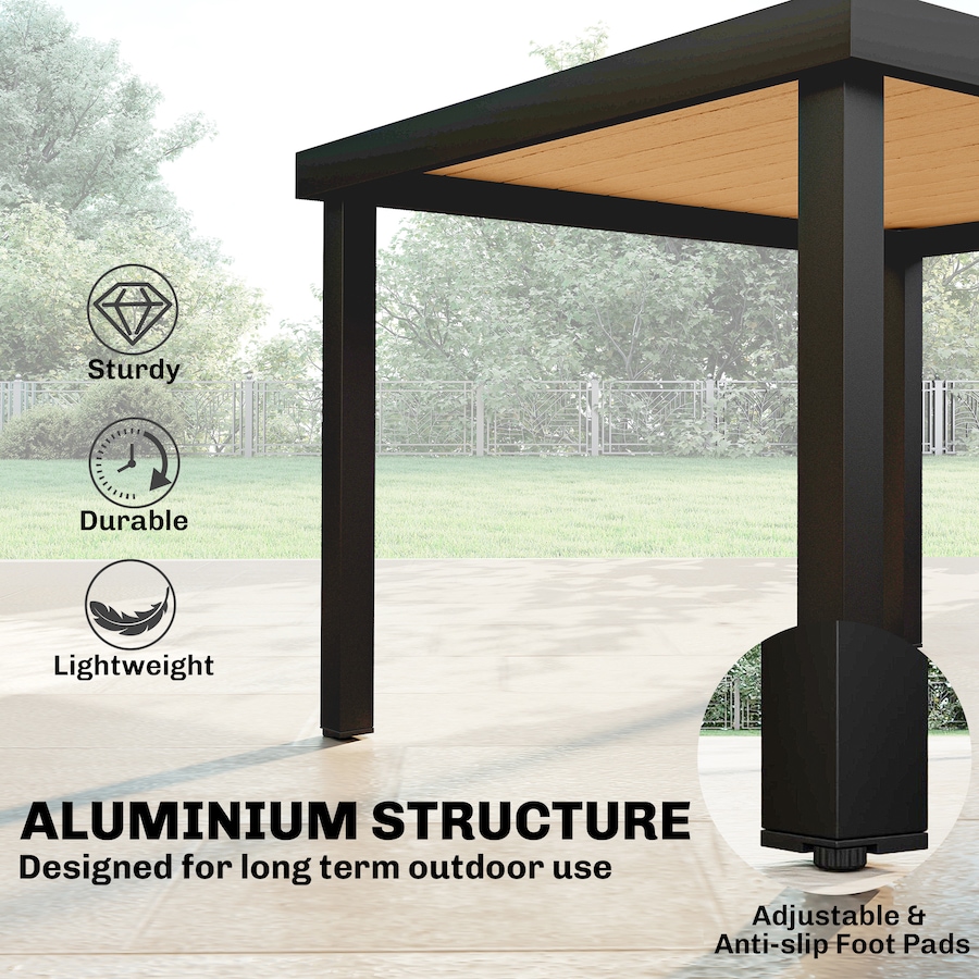 Image 938372_ALTMORE13.jpg, Product 938-372 / Price $189.99, Outsunny Patio Dining Table, Rectangular Aluminum Outdoor Table from Outsunny on TSC.ca's Home & Garden department