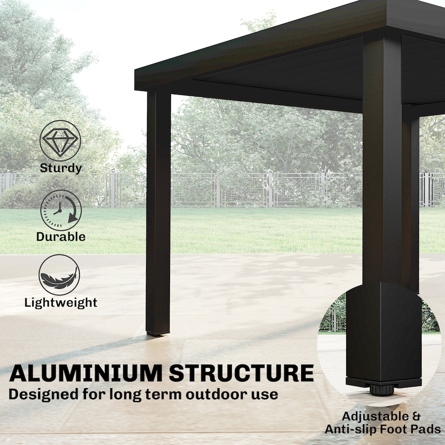 Image 938372_ALTMORE4.jpg, Product 938-372 / Price $189.99, Outsunny Patio Dining Table, Rectangular Aluminum Outdoor Table from Outsunny on TSC.ca's Home & Garden department