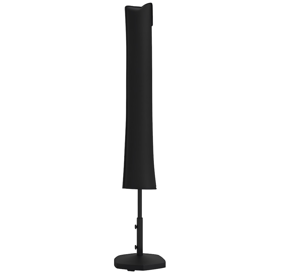 Image 938395.png, Product 938-395 / Price $27.99, Outsunny Parasol Cover, Patio Cantilever Cover with Zipper Black from Outsunny on TSC.ca's Home & Garden department