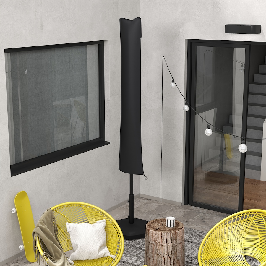 Image 938395_ALTMORE1.jpg, Product 938-395 / Price $31.99, Outsunny Parasol Cover, Patio Cantilever Cover with Zipper Black from Outsunny on TSC.ca's Home & Garden department